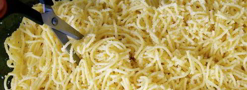 колобки из спагетти. Шаг 5