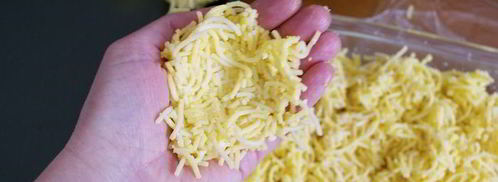 колобки из спагетти. Шаг 10