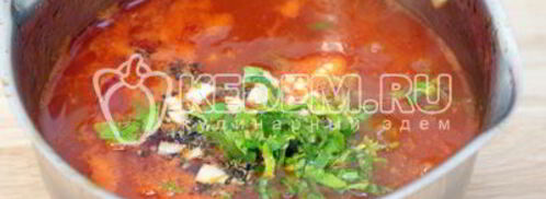 макароны перья с овощной подливой. Шаг 5