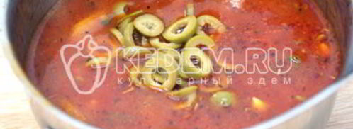 макароны перья с овощной подливой. Шаг 6