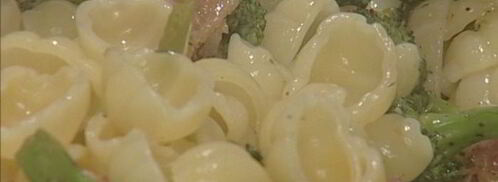 макароны-ракушки с брокколи. Шаг 10