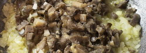 макароны с грибами. Шаг 3