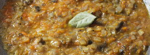 макароны с грибами. Шаг 6