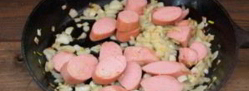 макароны с сосисками. Шаг 5