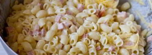 макароны с сыром и ветчиной. Шаг 11