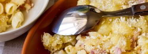 макароны с сыром и ветчиной. Шаг 17