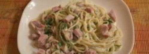 макароны с ветчиной. Шаг 7