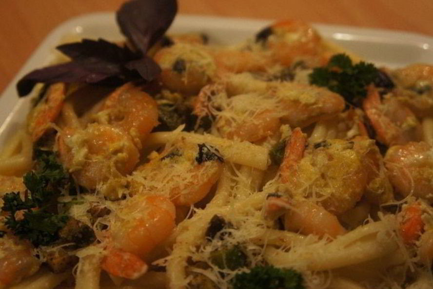 Рецепт пасты di semola с коралловыми драконами