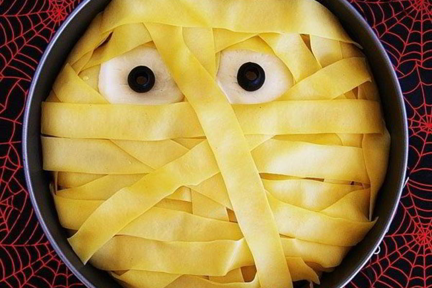 Рецепт пасты на хэллоуин