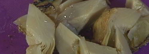 паста с артишоками, оливками и лимонным соусом. Шаг 2