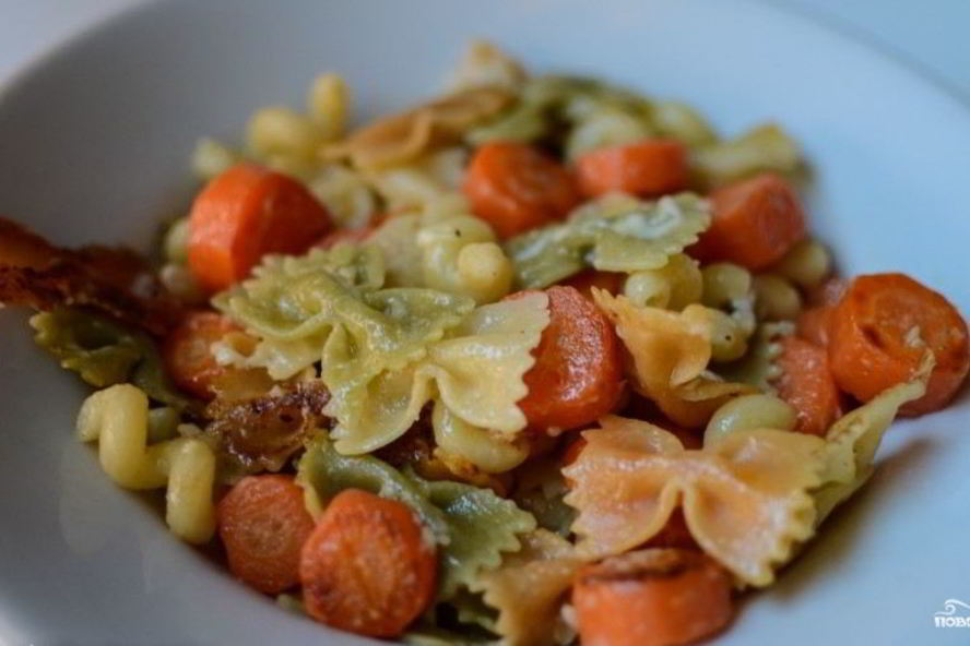 Рецепт пасты с морковью