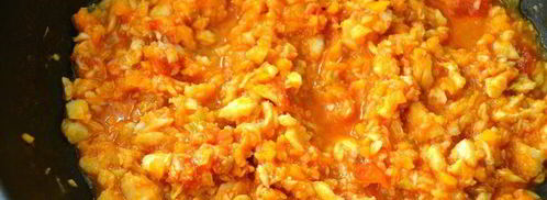 паста с рыбным соусом. Шаг 7