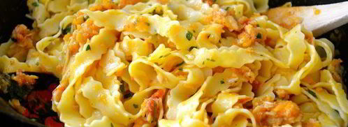 паста с рыбным соусом. Шаг 8