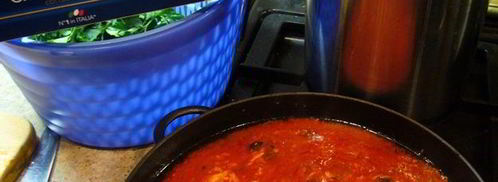 спагетти алла путтанеска. Шаг 4