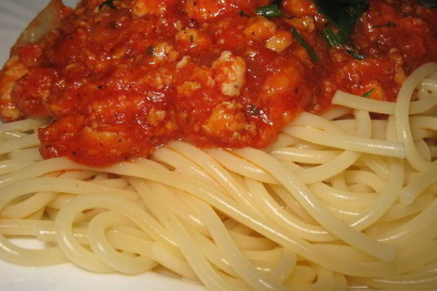 Рецепт спагетти болоньез
