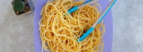 спагетти с грибами в сливочном соусе. Шаг 5