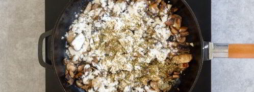 спагетти с грибами в сливочном соусе. Шаг 8