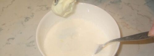 спагетти в сливочно-сырном соусе с семгой. Шаг 6