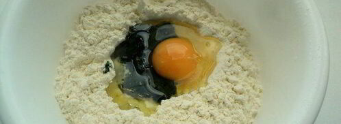 цветная паста триколор. Шаг 2