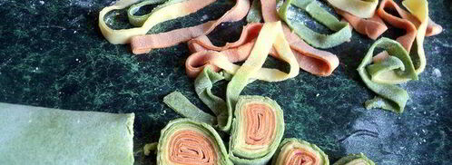 цветная паста триколор. Шаг 8