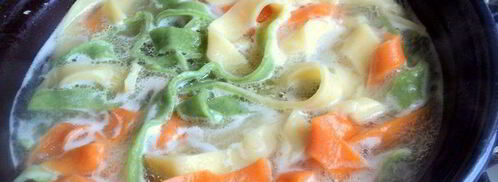 цветная паста триколор. Шаг 10