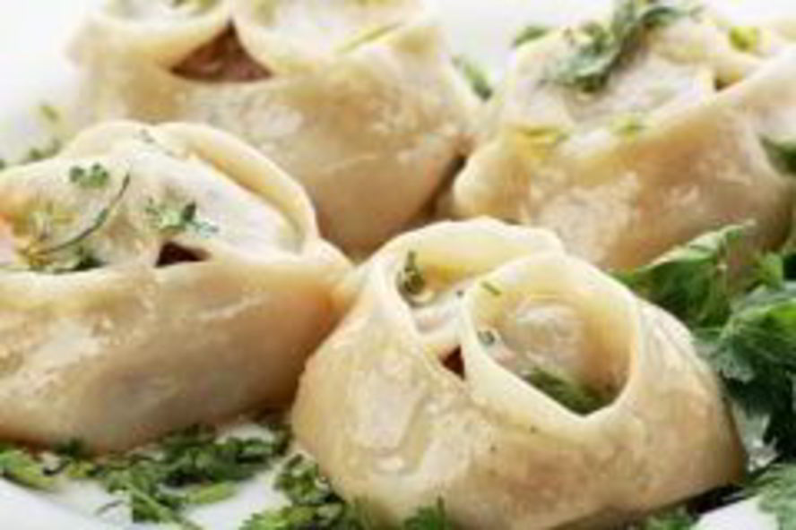 Рецепт мантов с грибами