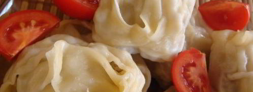 манты с гусем. Шаг 5