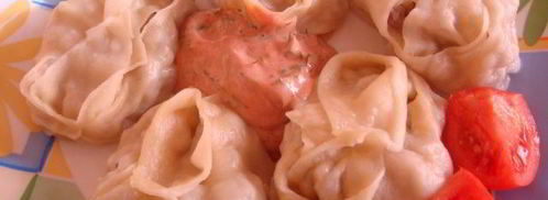 манты с гусем. Шаг 7