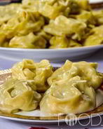 Манты с картошкой