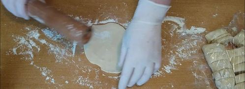 манты с курицей. Шаг 4