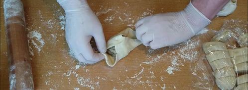 манты с курицей. Шаг 5