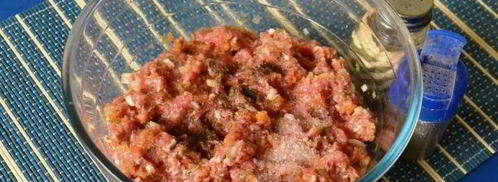 манты с тыквой и мясом. Шаг 13