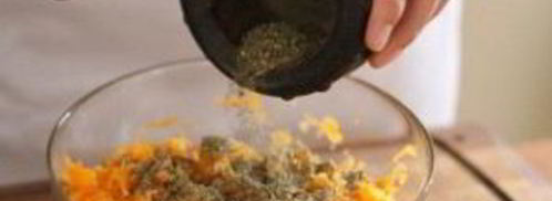 манты с тыквой. Шаг 3