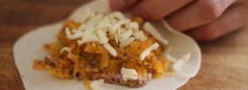 манты с тыквой. Шаг 8