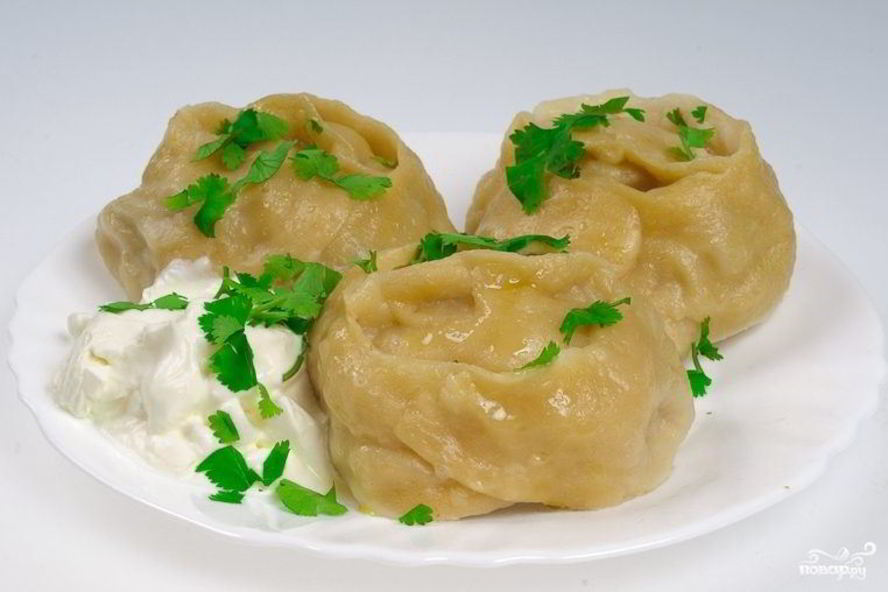 Рецепт мантов в мультиварке