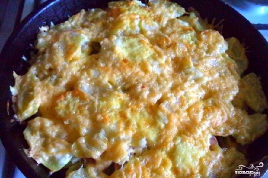 Рецепт картофеля по-французски на сковороде