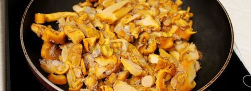 картошка по-французски с грибами лисичками в духовке. Шаг 2