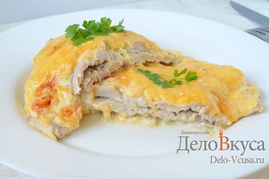 Рецепт мяса по-французски из курицы