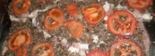 мясо по-французски с грибами и помидорами. Шаг 5