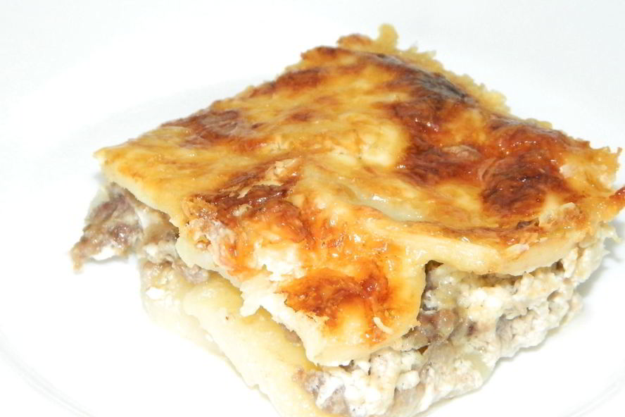 Рецепт мяса по-французски с картошкой в духовке