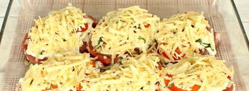 мясо по-французски с помидорами. Шаг 6