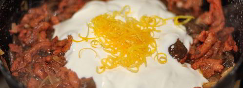 бефстроганов из свинины. Шаг 5