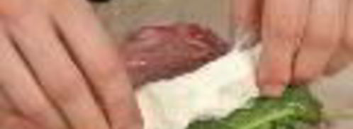 фаршированное седло кролика. Шаг 4