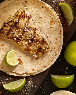 Филе дорадо на гриле