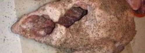 гусь в духовке в рукаве. Шаг 2