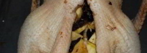 гусь в духовке в рукаве. Шаг 4