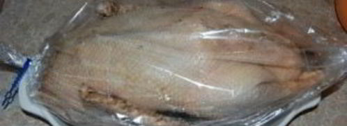 гусь в духовке в рукаве. Шаг 9