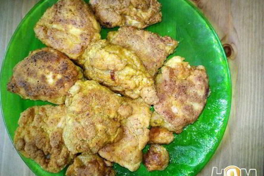 Рецепт куриных бедер в кляре