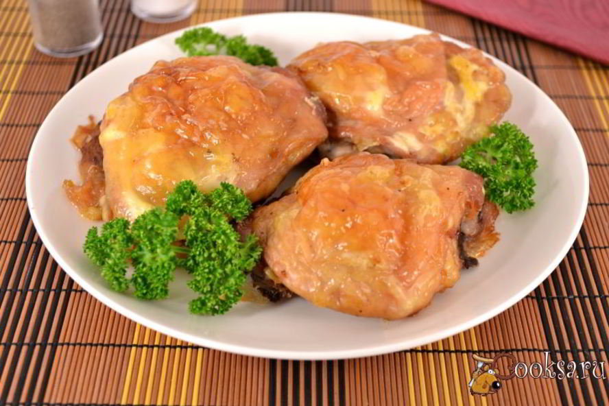 Рецепт куриных бедрышек фаршированных сыром и чесноком