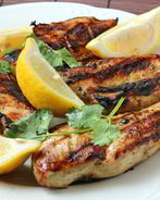 Куриные грудки на гриле по-гречески